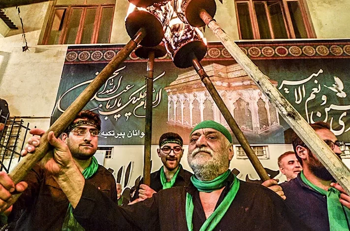 آیین سنتی «دسته چوبی»